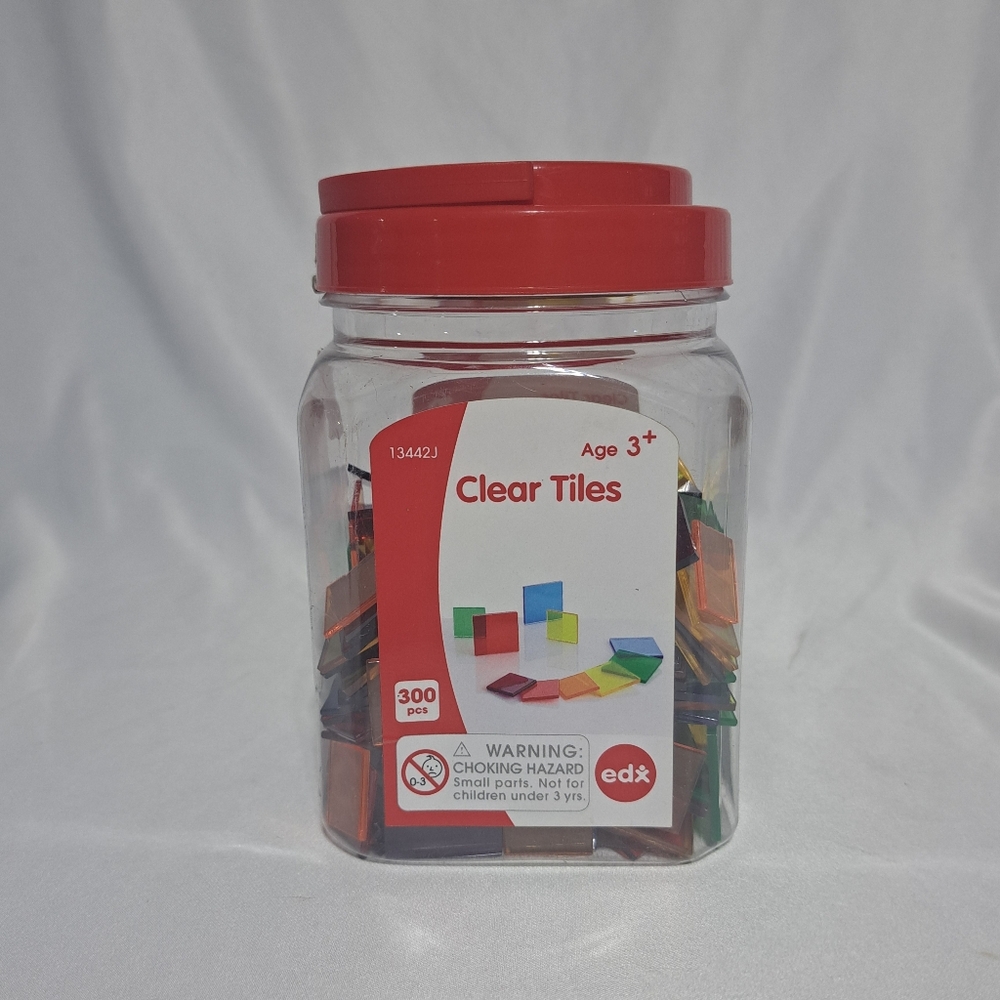 Edx Education Clear Translucent Tiles 288‎ Pieces
